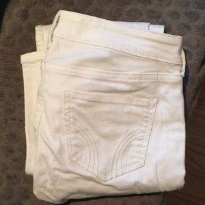 Brand new White hollister jeans